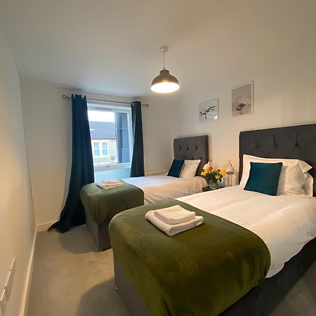 Cambridge Stays Riverside Apart Hotel With 2Br Flats At The City Centre-Parking-Balcony المظهر الخارجي الصورة