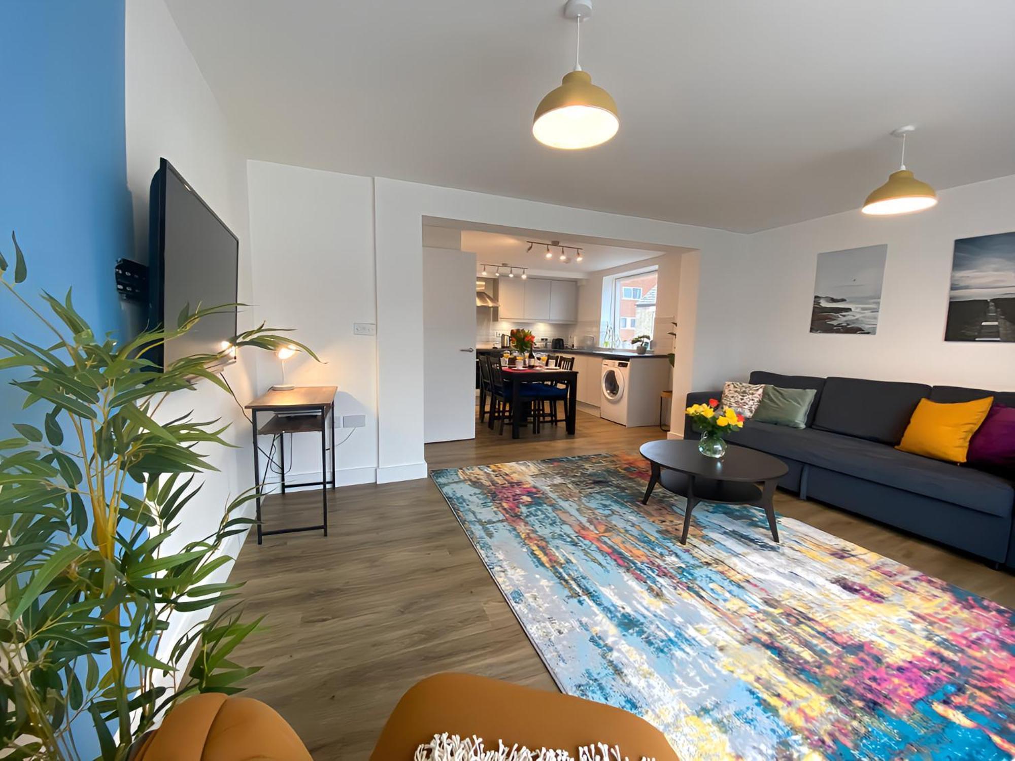 Cambridge Stays Riverside Apart Hotel With 2Br Flats At The City Centre-Parking-Balcony المظهر الخارجي الصورة