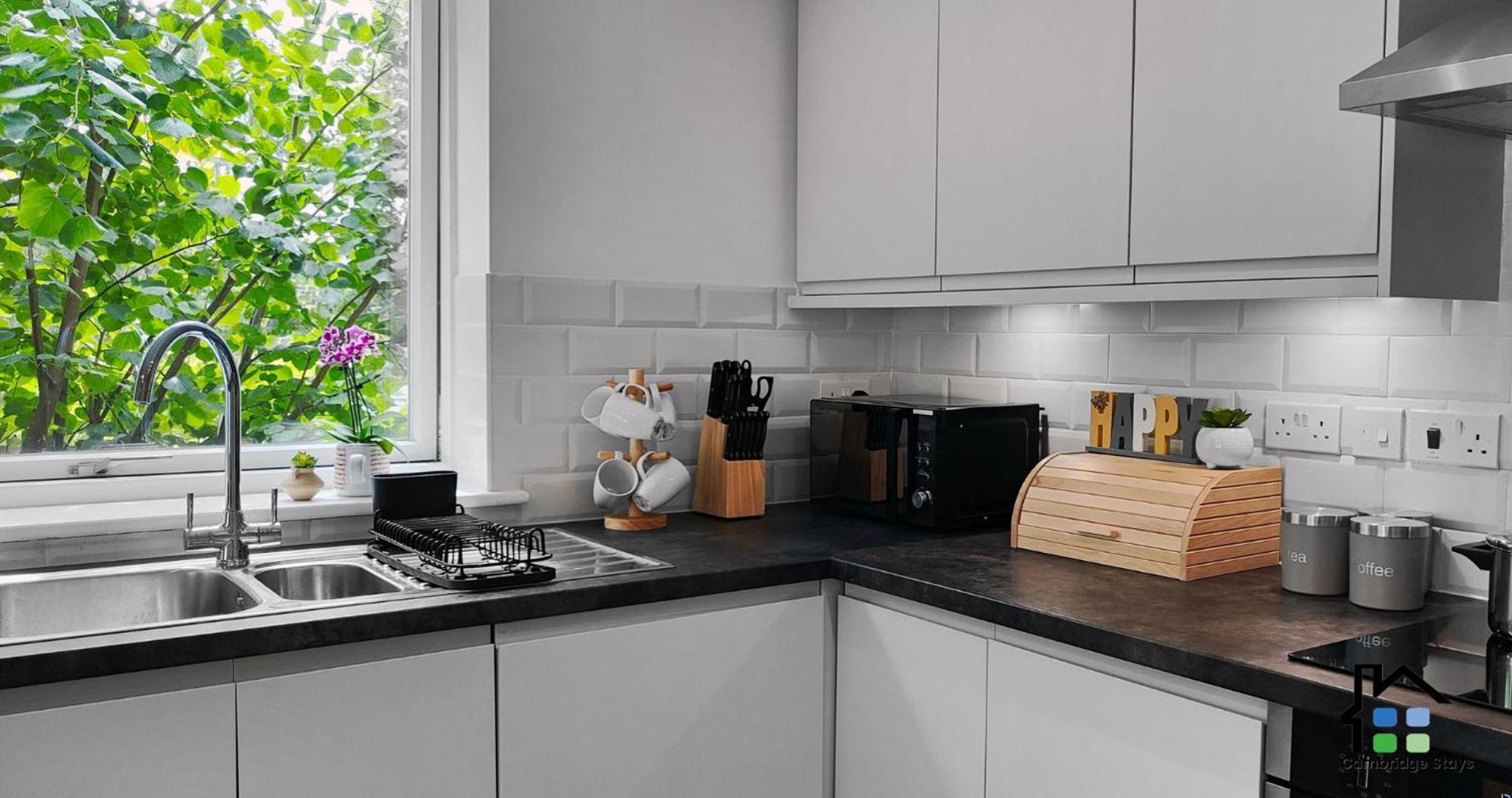Cambridge Stays Riverside Apart Hotel With 2Br Flats At The City Centre-Parking-Balcony المظهر الخارجي الصورة