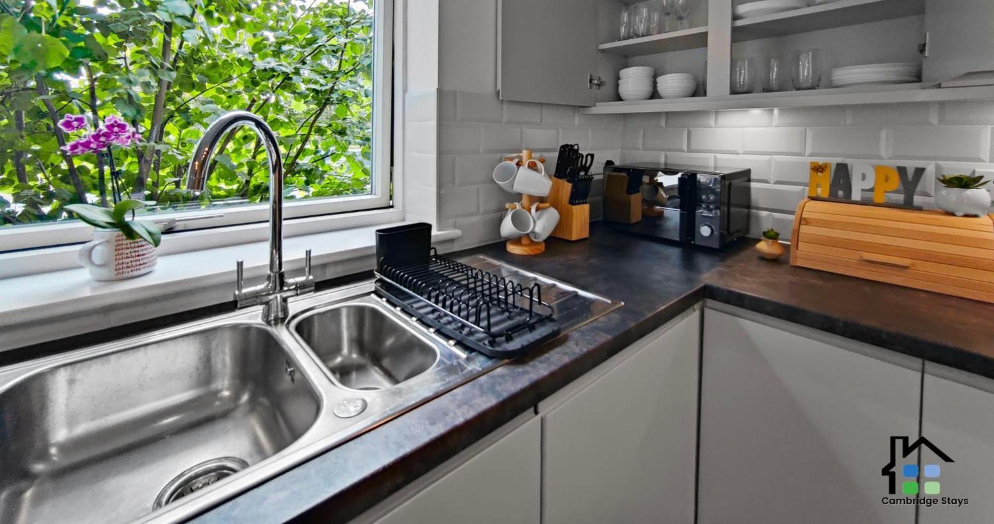 Cambridge Stays Riverside Apart Hotel With 2Br Flats At The City Centre-Parking-Balcony المظهر الخارجي الصورة