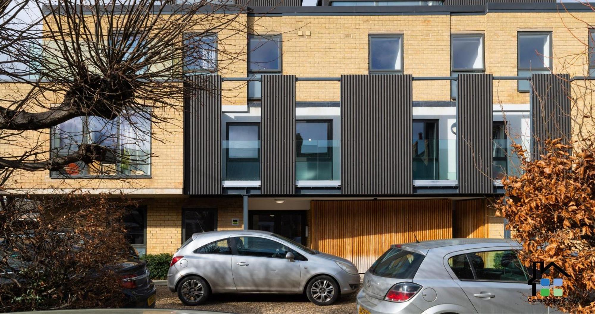 Cambridge Stays Riverside Apart Hotel With 2Br Flats At The City Centre-Parking-Balcony الغرفة الصورة